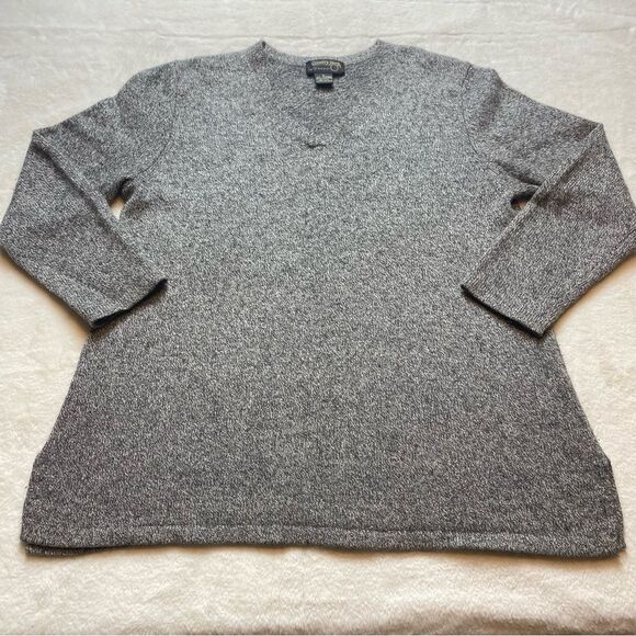 Country Shop 100% Cashmere V Neck Sweater Size Large - Picture 1 of 9